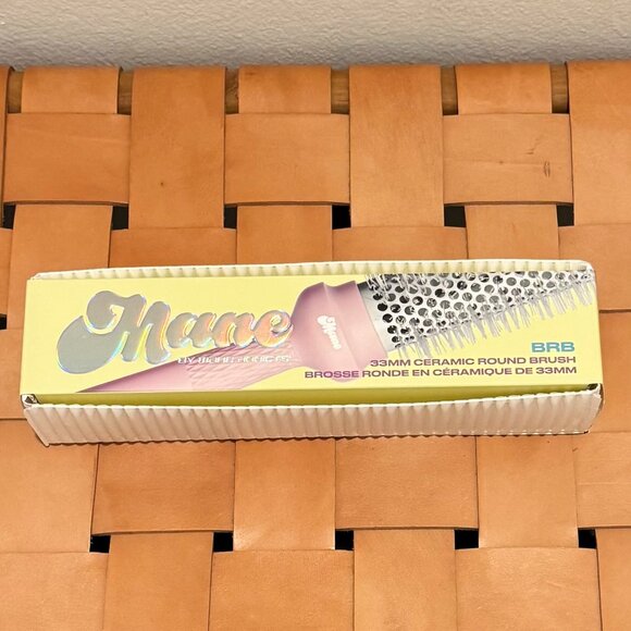 NWT Mane by Jen Atkin BRB Ceramic Round Brush 33mm (1.3") | Mane Addicts - Picture 1 of 4
